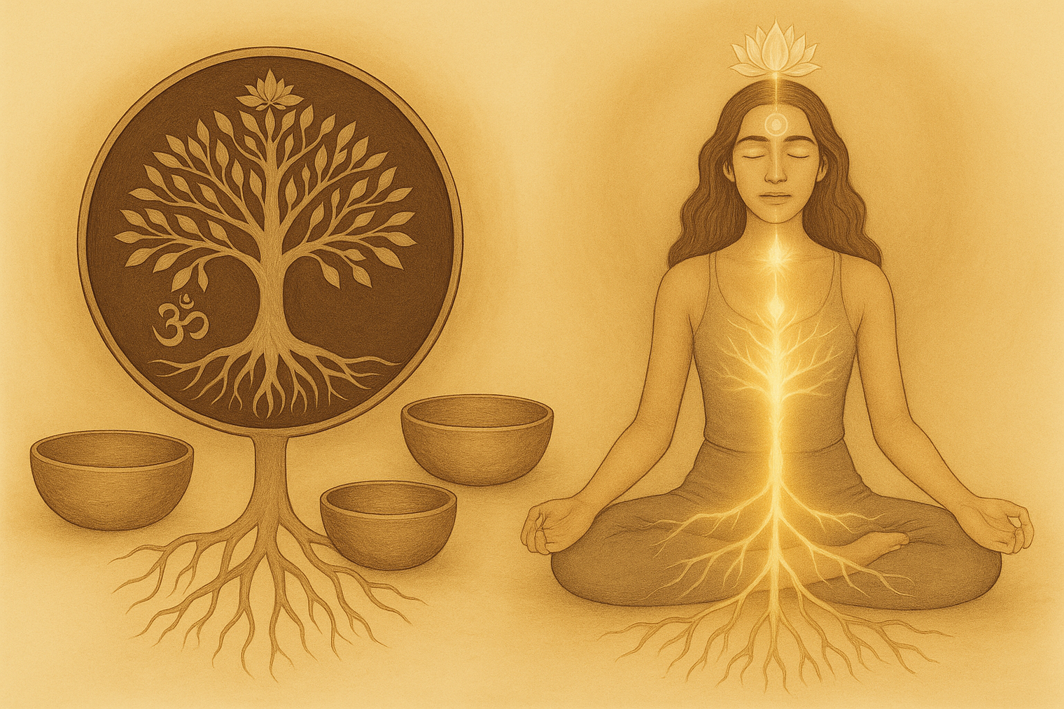 Tree of Life in a singing bowl explained