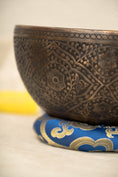 Load image into Gallery viewer, Traditional Tibetan Himalayan singing bowl for meditation and mindfulness
