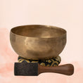 Load image into Gallery viewer, “Traditional Nepali Kopre singing bowl for meditation and sound healing”