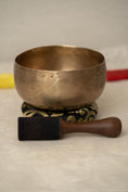 Load image into Gallery viewer, Himalayan Kopre bowl tuned to C3 root chakra frequency