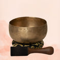 Load image into Gallery viewer, Himalayan Kopre bowl tuned to C3 root chakra frequency