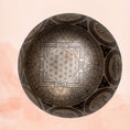 Load image into Gallery viewer, 7 chakra symbol on a singing bowl