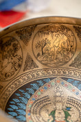 Load image into Gallery viewer, Avalokiteshvara Singing Bowl for Chakra Healing.