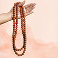 Load image into Gallery viewer, Antique Dark Bodhi Bead Mala
