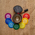 Load image into Gallery viewer, Chakra Singing Bowl set