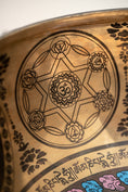 Load image into Gallery viewer, Tibetan Chenrezig Carved Singing Bowl - Meditation Bowl