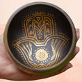 Load image into Gallery viewer, Hamsa Singing Bowl - Handcrafted Bowl