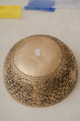 Load image into Gallery viewer, Engraved Himalayan Singing Bowl Throat Chakra meditation and sound healing