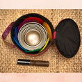 Load image into Gallery viewer, 7 Chakra Set Singing Bowls