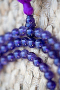 Load image into Gallery viewer, 108 Beads Amethyst Mala