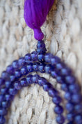 Load image into Gallery viewer, 108 Beads Amethyst Mala