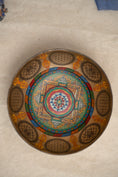Load image into Gallery viewer, Kalachakra Symbol Singing Bowl - Tibetan Sound Healing Bowl
