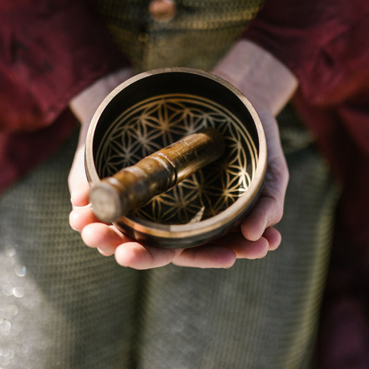 Flower of Life Singing Bowl for Connection