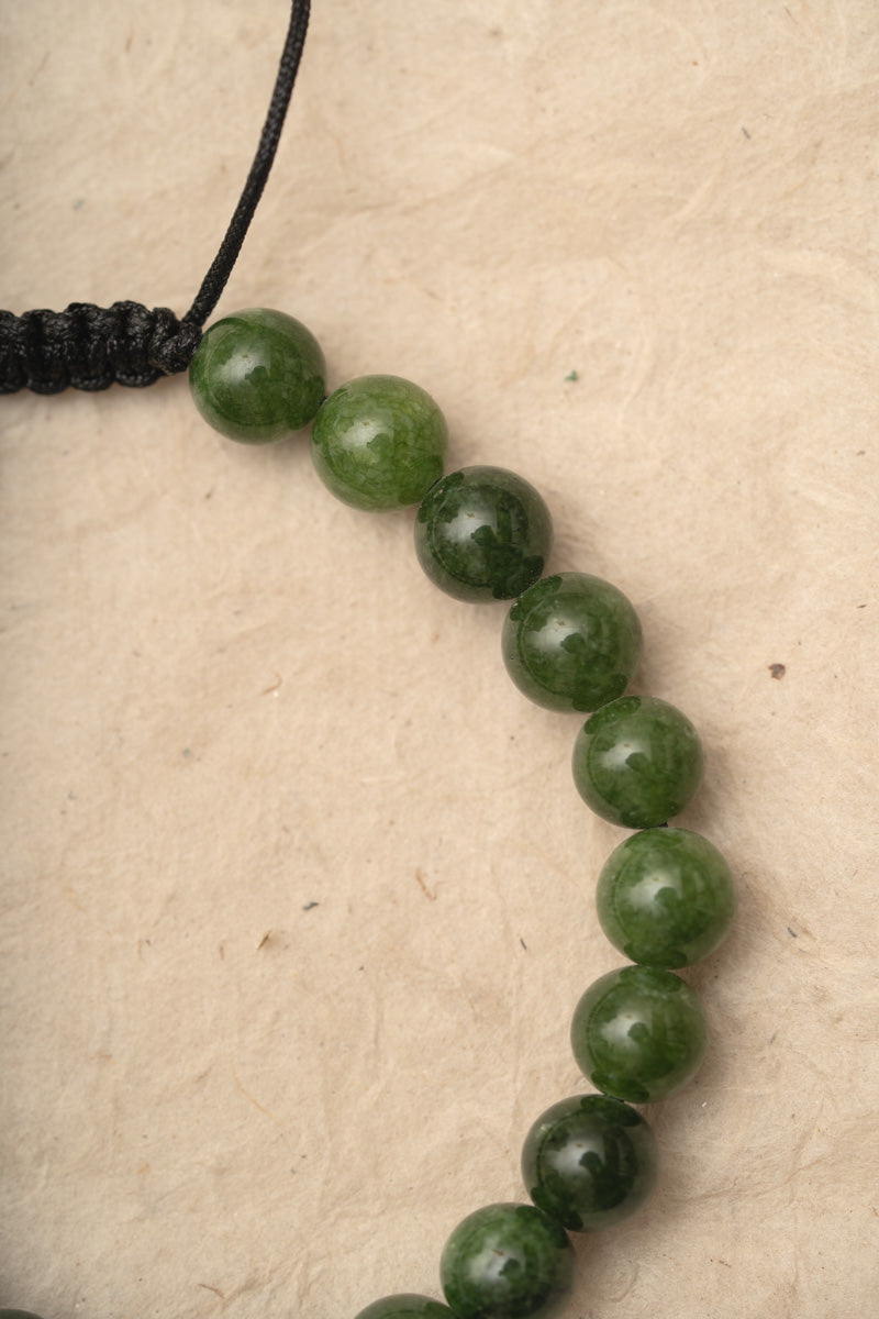 Natural Green Emerald Bracelet