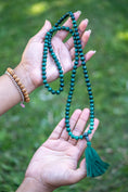 Load image into Gallery viewer,  Malachite Mala - Meditation Bead