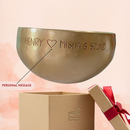 Singing Bowl Engraving