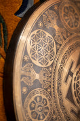 Load image into Gallery viewer, Shri Yantra Mandala Gong for meditation.