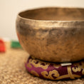 Load image into Gallery viewer, Thadobati Singing Bowl for Root and Third Eye Chakra