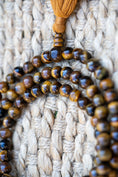 Load image into Gallery viewer,  Tiger Eye Mala for daily meditation.