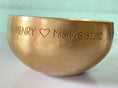 Load image into Gallery viewer, Personalised Engraved Singing Bowl