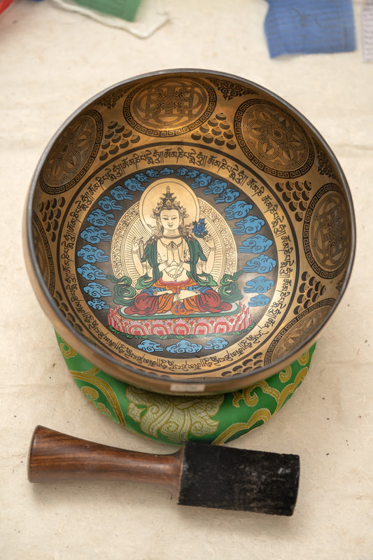 Infinite Compassionate Singing Bowl for chakra healing.