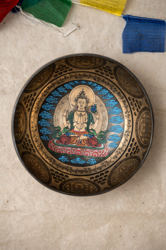 Infinite Compassionate Singing Bowl for chakra healing.