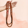 Load image into Gallery viewer, Antique Dark Bodhi Bead Mala
