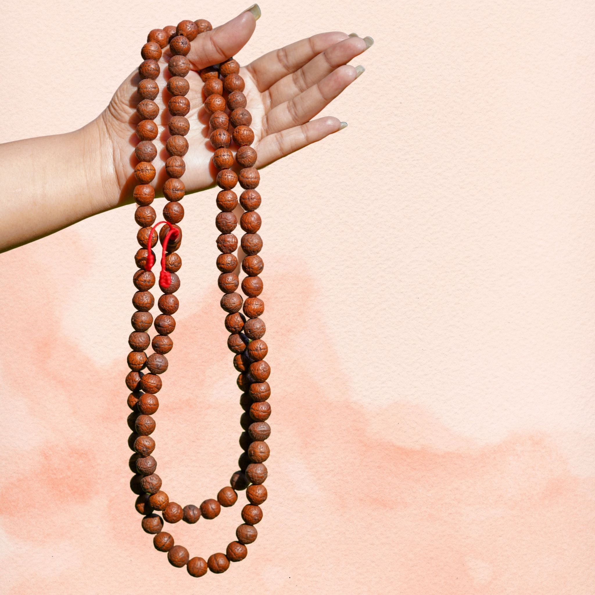 Antique Dark Bodhi Bead Mala