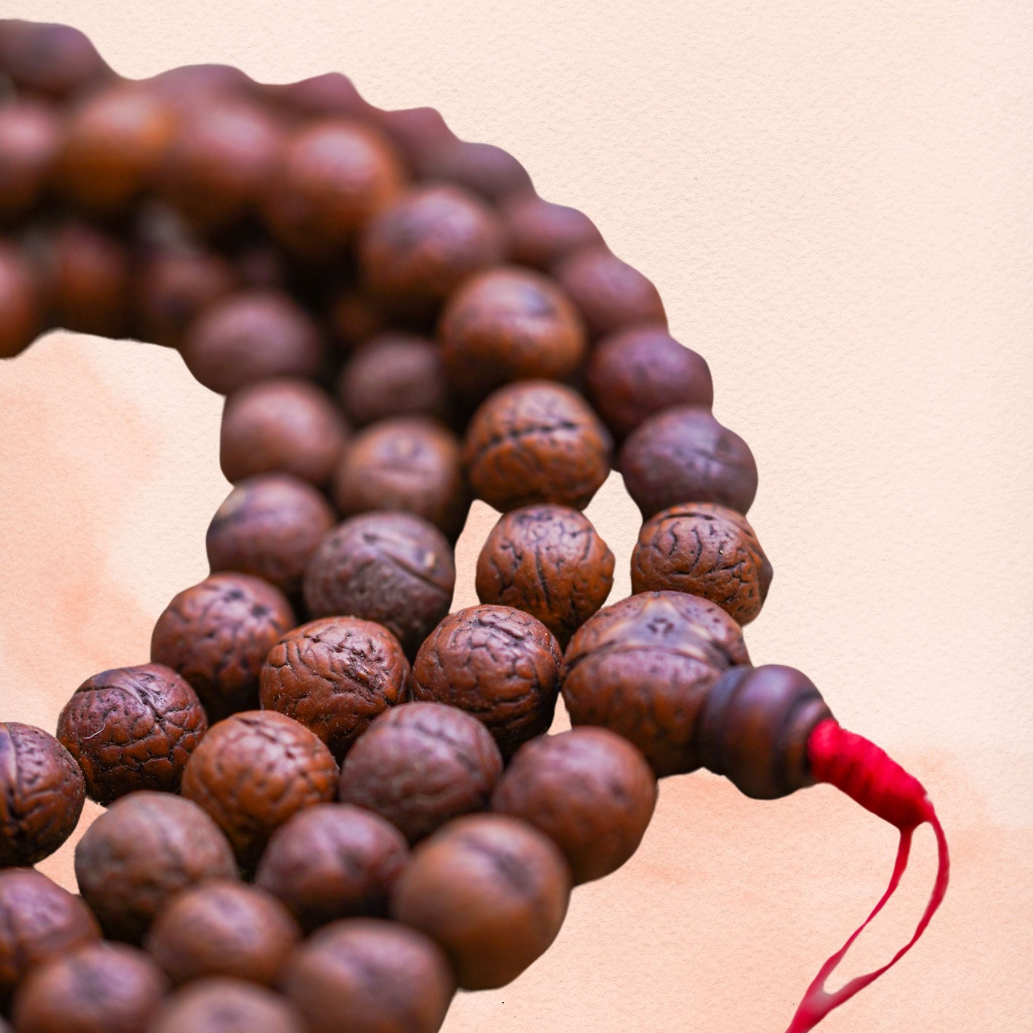 Antique Dark Bodhi Bead Mala