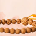 Load image into Gallery viewer, Natural Rudraksha Bead Bracelet
