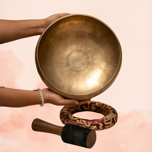 Professional Therapy Singing Bowl - Tibetan Bowl for meditation.