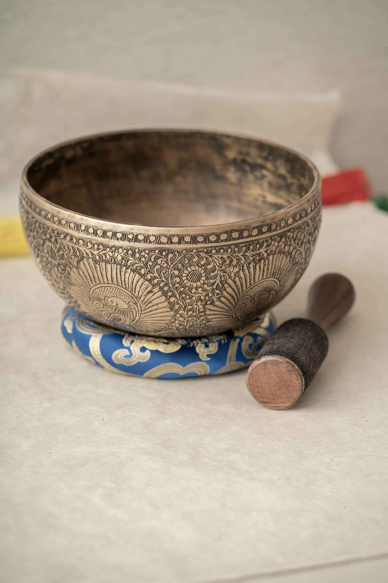 Handcrafted Himalayan singing bowl 