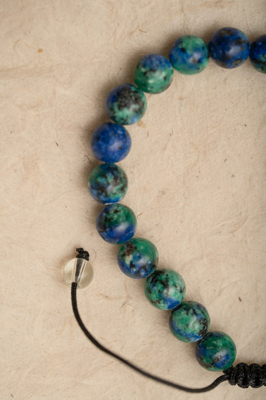 Azurite & Malachite Bracelet