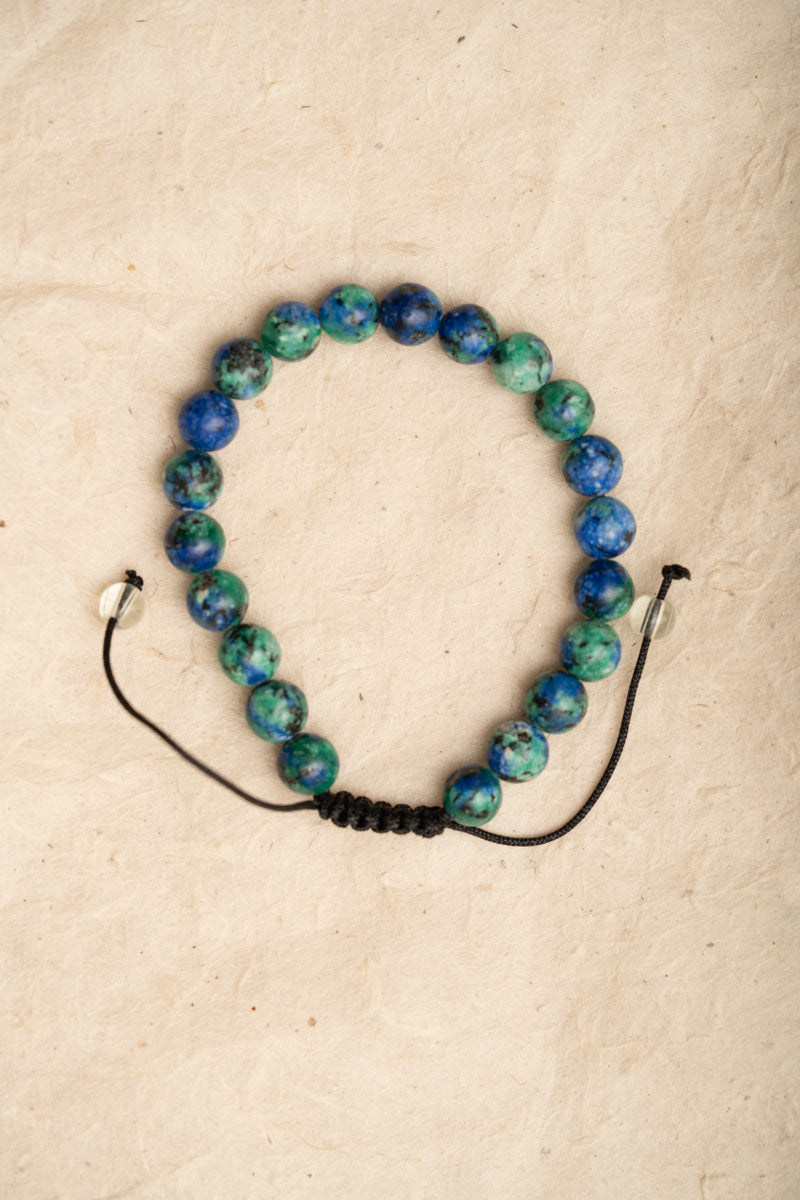 Azurite & Malachite Bracelet