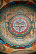 Load image into Gallery viewer, Kalachakra Symbol Singing Bowl - Tibetan Sound Healing Bowl
