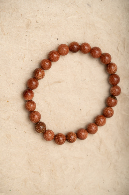 Goldstone Bracelet - stone of ambition