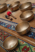 Load image into Gallery viewer, Himalayas Singing Bowl Chakra Set - Tibetan Bowl
