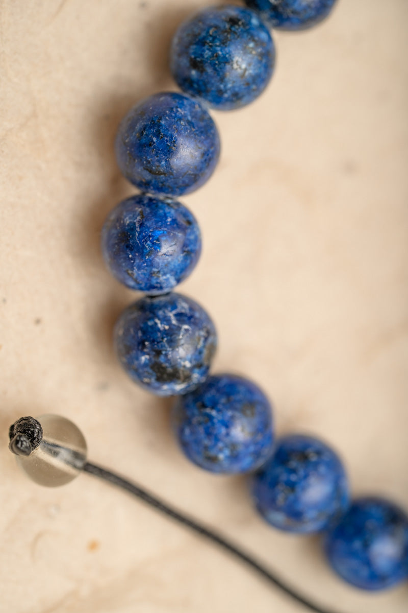 Lapis Lazuli Adjustable Bracelet