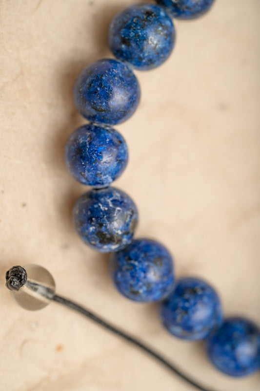 Lapis Lazuli Adjustable Bracelet