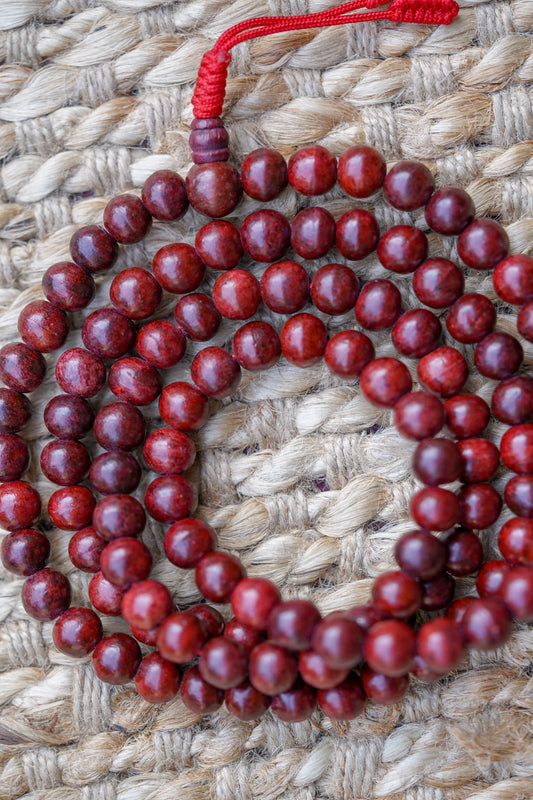 Unisex Rosewood Mala