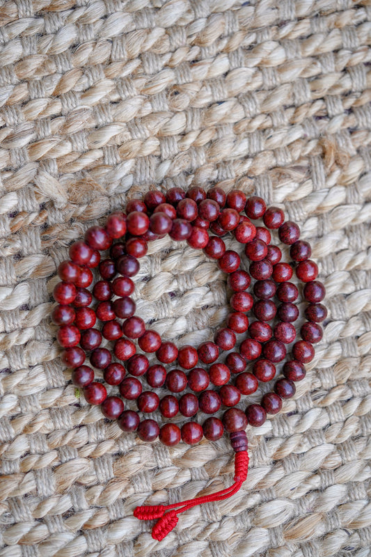 Unisex Rosewood Mala