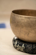 Load image into Gallery viewer, Kopre Singing Bowl for Heart and Crown Chakra - Antique Bowl
