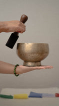 Load image into Gallery viewer, Antique Naga Singing Bowl – Rich vibrations for healing and energy balance
