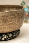 Load image into Gallery viewer, Thadobati Singing Bowl for Solar Plexus and Crown Chakra - Antique Bowl
