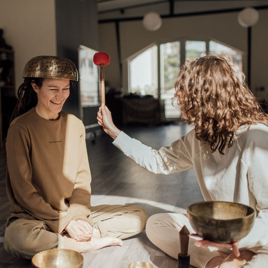 Singing Bowl mallet for soft deep tone