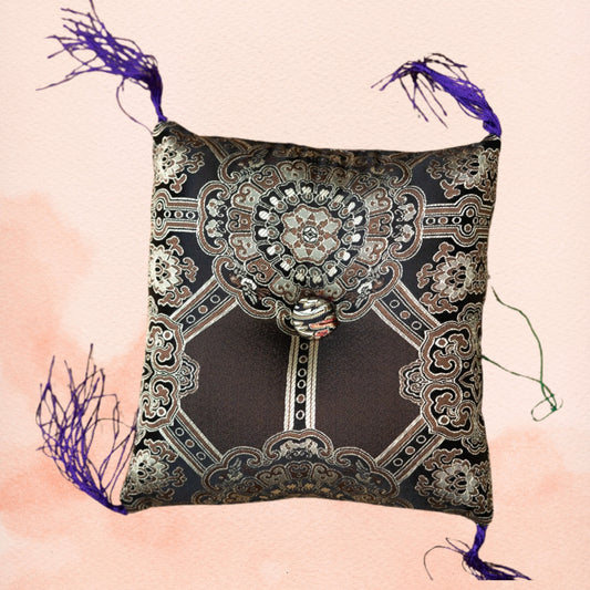 Dark Square Cushion