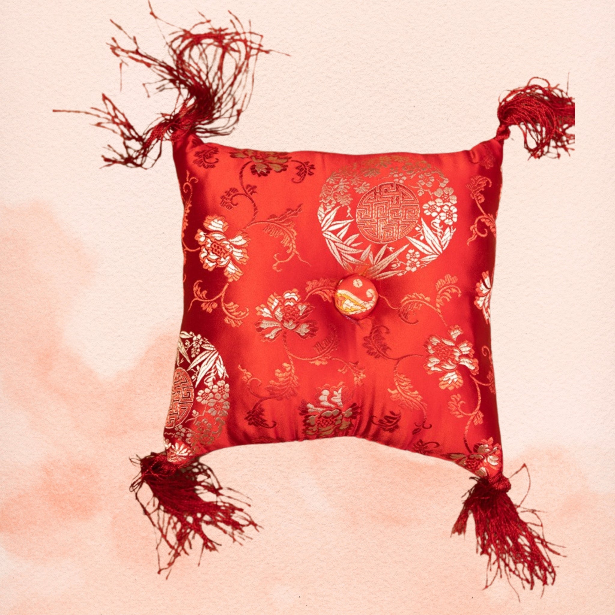 Red Square Cushion