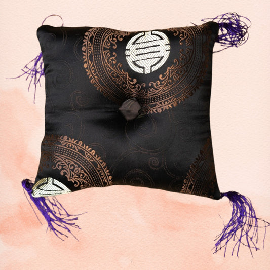 Dark Square Cushion