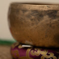 Load image into Gallery viewer, Thadobati Singing Bowl for Solar Plexus Chakra and Third Eye Chakra
