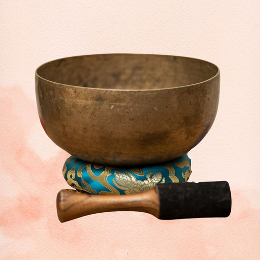 Thadobati Singing Bowl (Lower F2 & Higher B2)